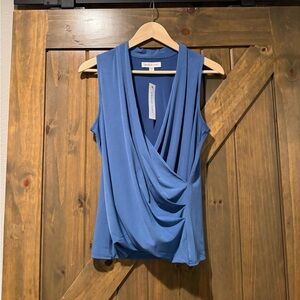 NWT Amour Vert Calais Tank in Blue (Aegean)